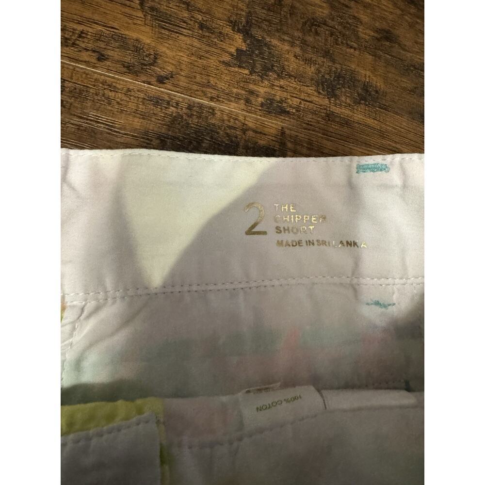 Lilly Pulitzer Shorts Women’s Chipper Shorts Casa Banana Sz:2 - Picture 2 of 7